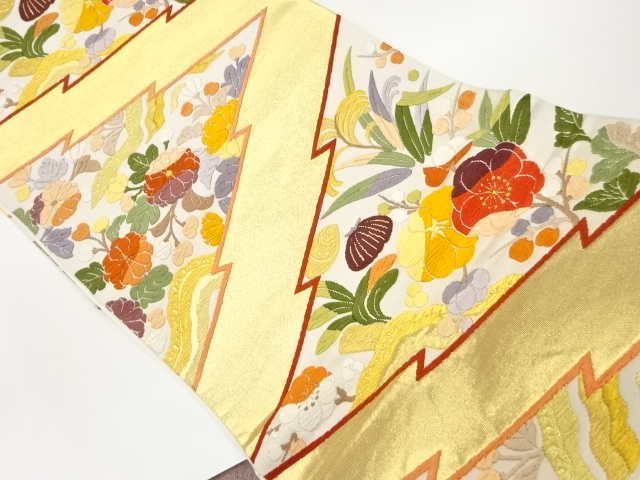 JAPANESE FUKURO OBI / WOVEN UME